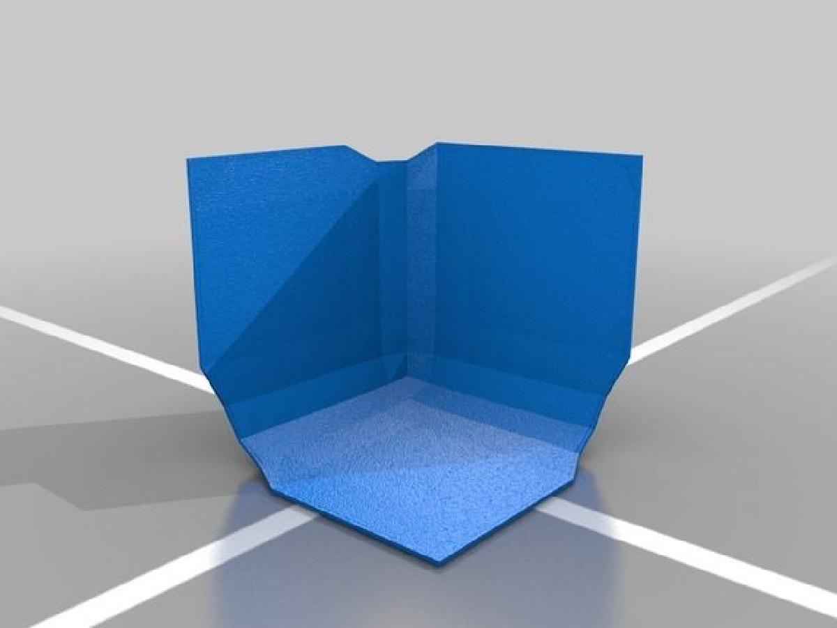 Capacete de canto 3 vias para drywall