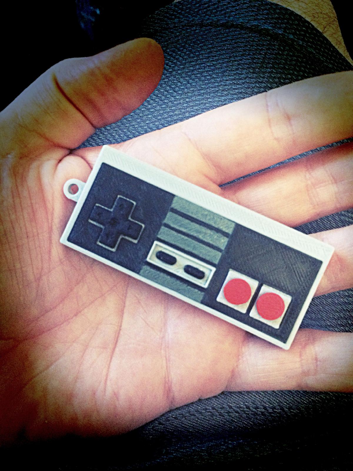 Chaveiro do Controle NES   Cores Completas