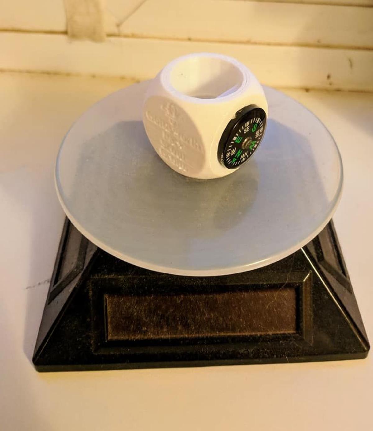 Pino de compasso de 2cm (em branco)