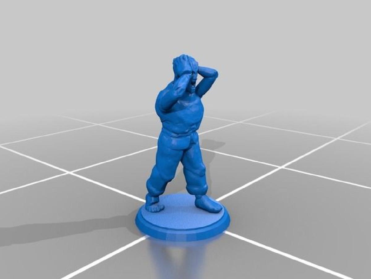Miniatura de RPG   Vampiro Gritante: Doru