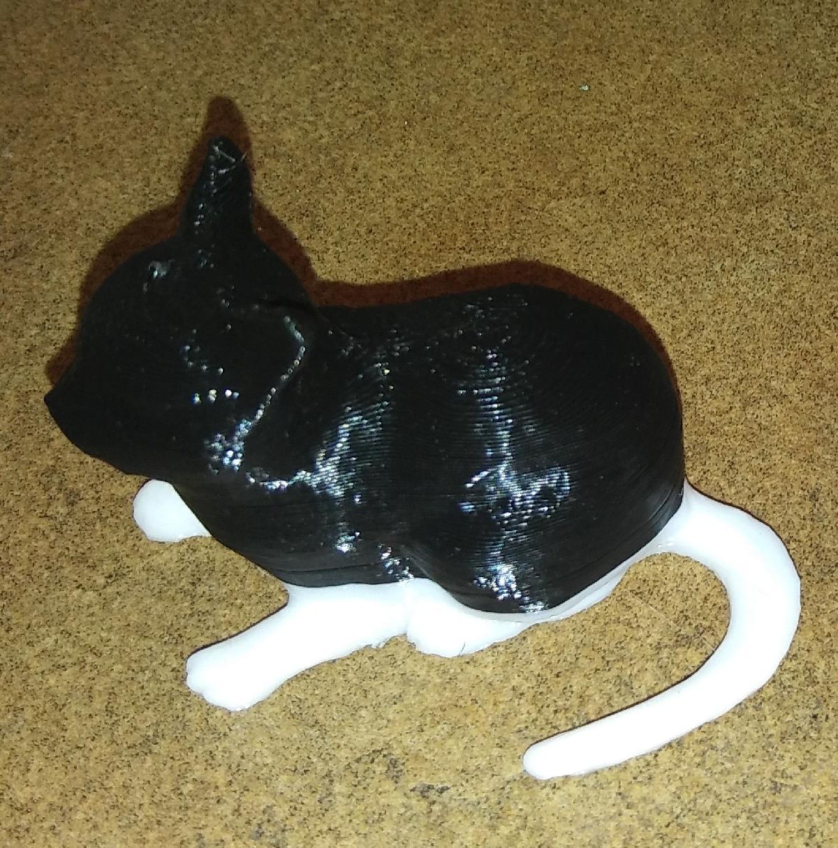 Enfeite de Natal de Gato / modelo 3D IEC3D