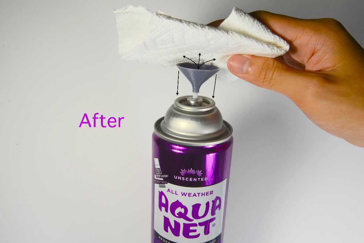 Borrifador de spray para cabelo