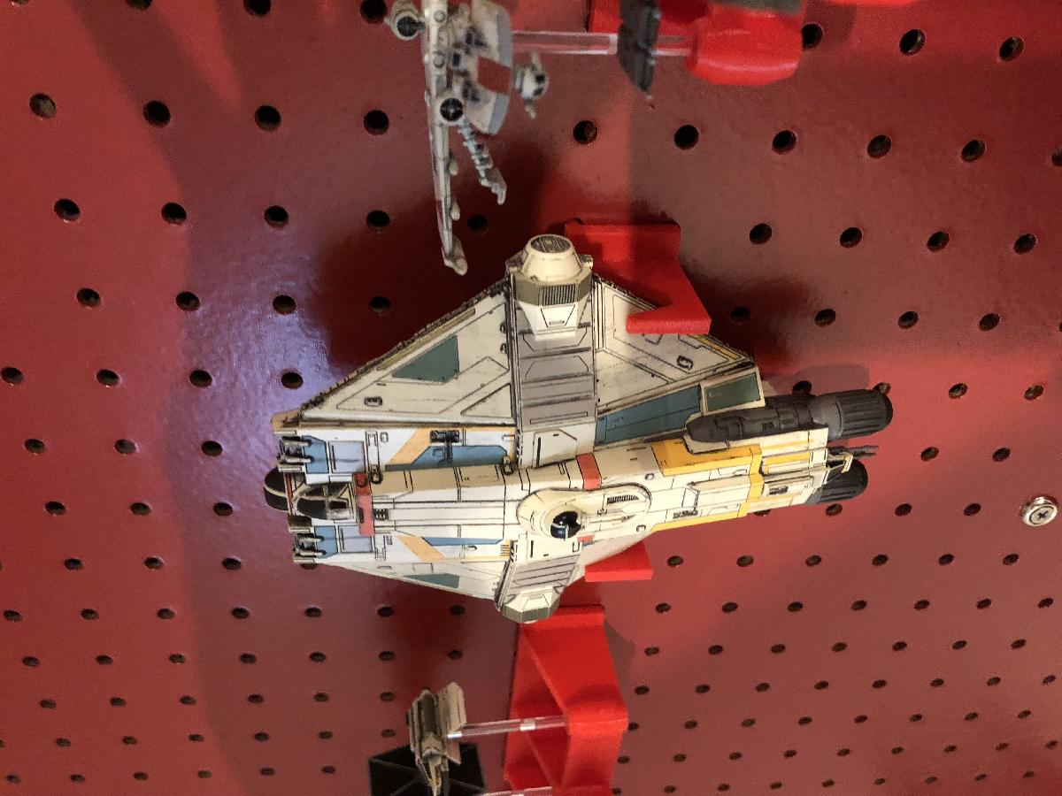 Expositor de Placas para Miniaturas X Wing Ghost