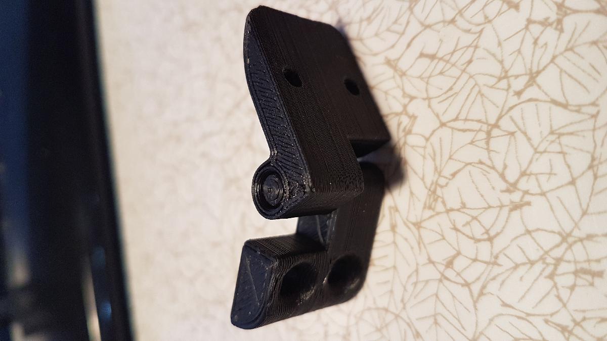 Hinges de offset para porta removivel e reinstalavel da IKEA Lack