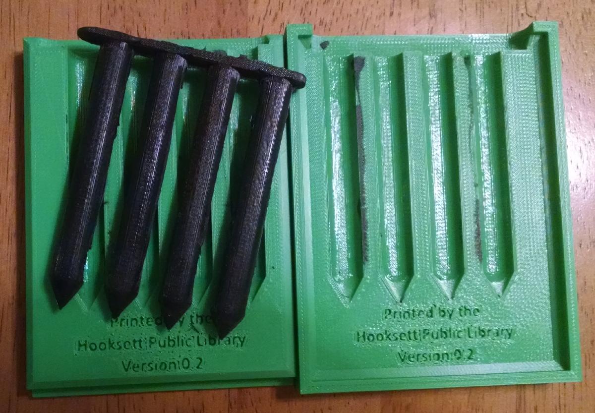 Molde de giz de cera