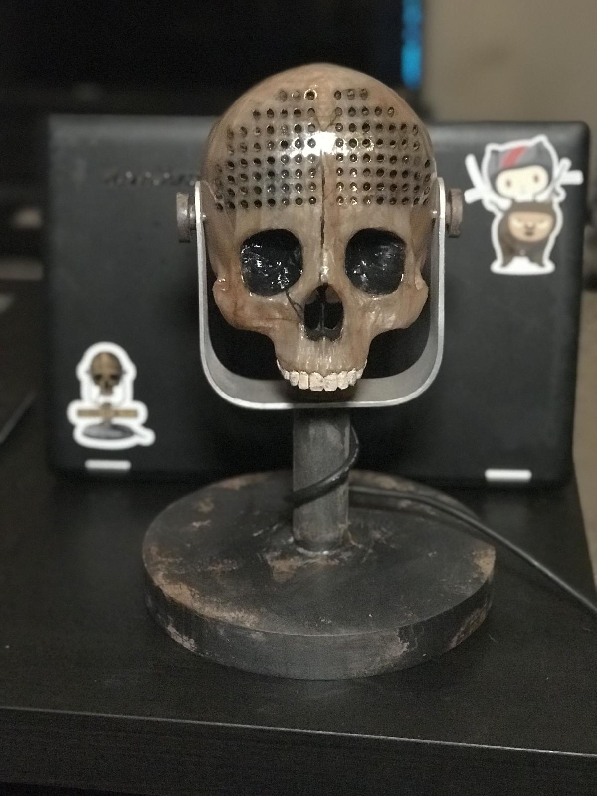 Microfone Skull