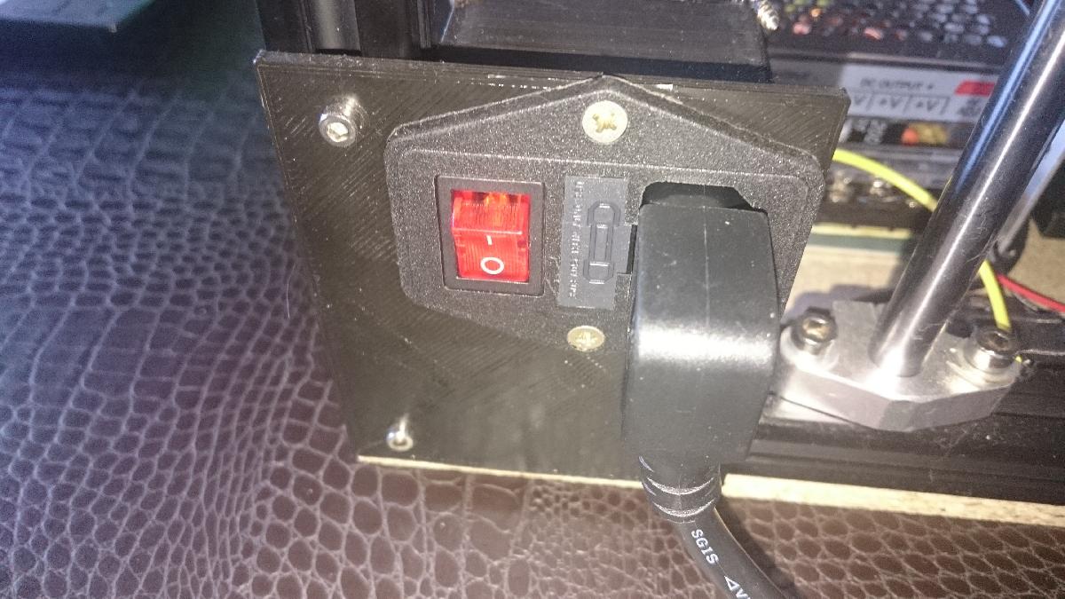 Conector de Potencia CL 260 Impressora 3D Perfil 2020