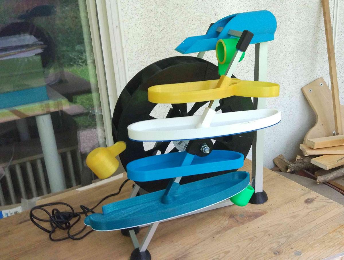 Roda dagua com 2ª circulacao