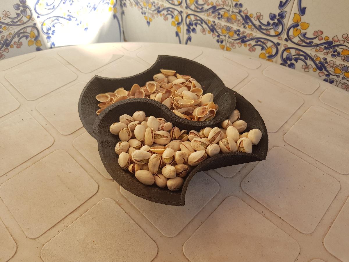 Tigela separadora de casca