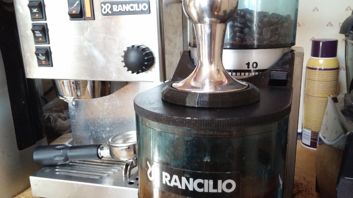 Anel de retencao do tamper de espresso
