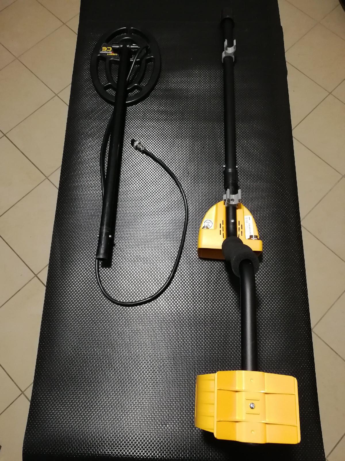 Secao de suporte do detector de metal Garrett