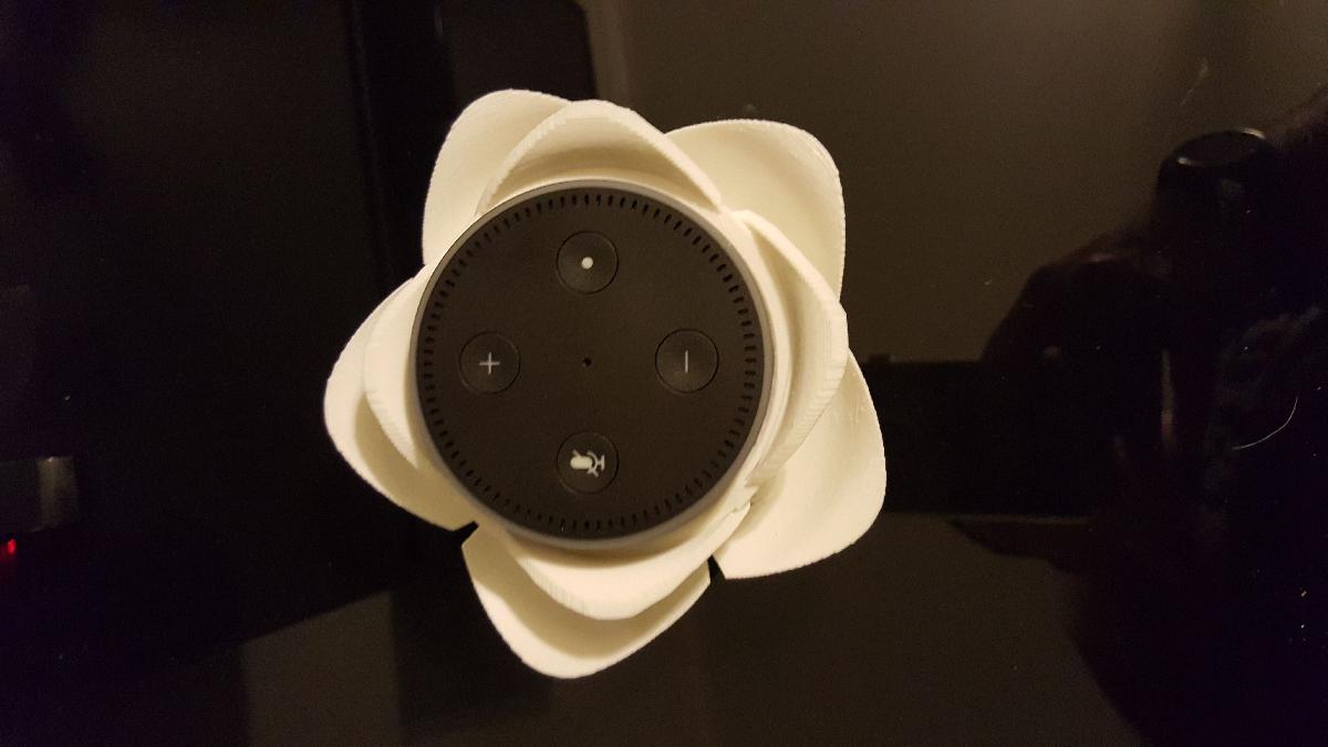 Suporte para Flores Echo Dot