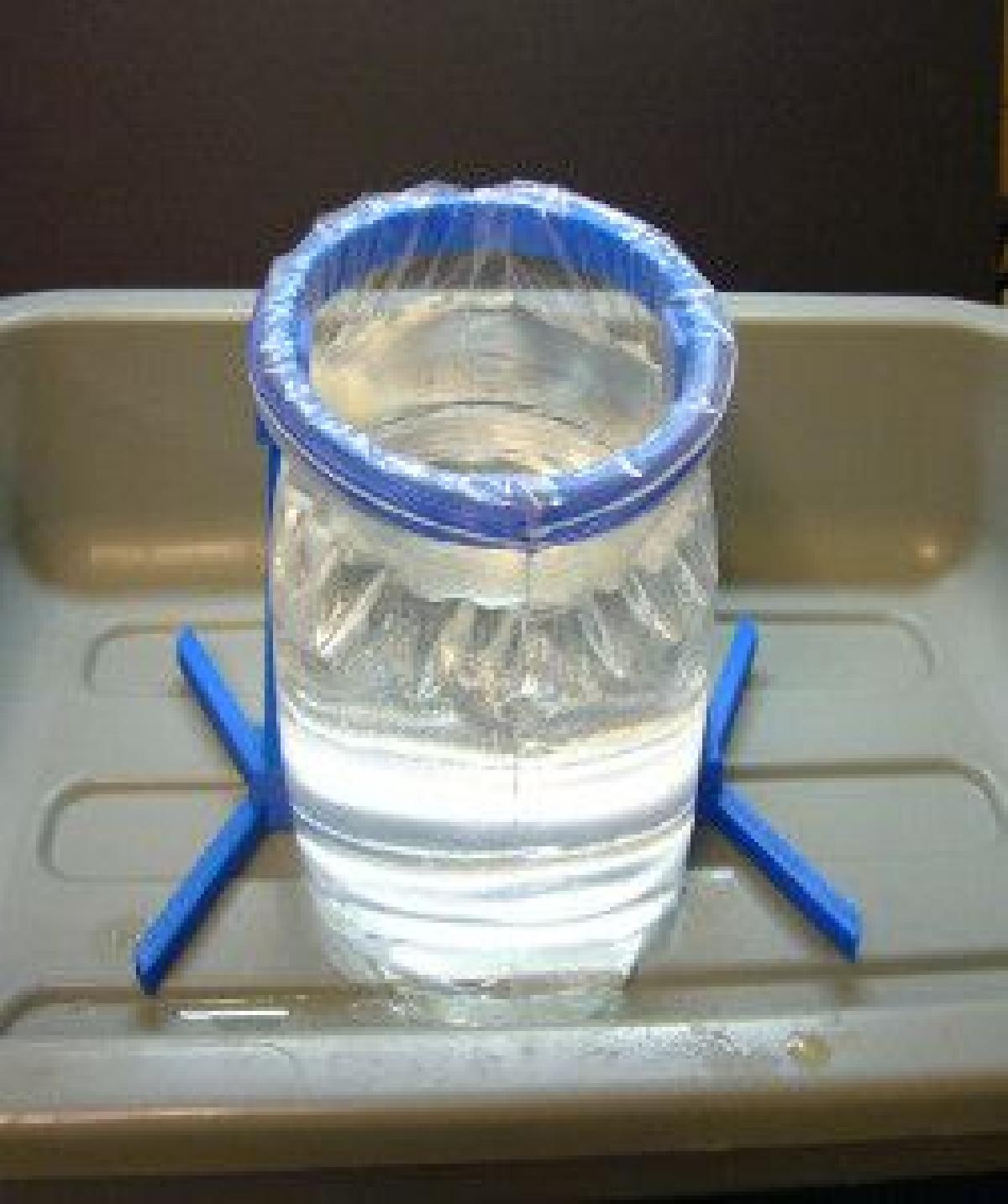 Tamanho de galao para enchimento de sacos