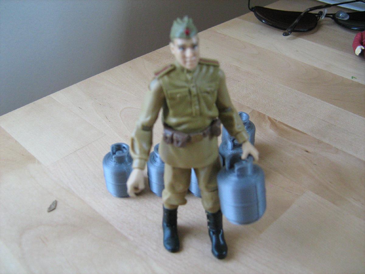 Tanque de Propano Pequeno (escala 1:18)