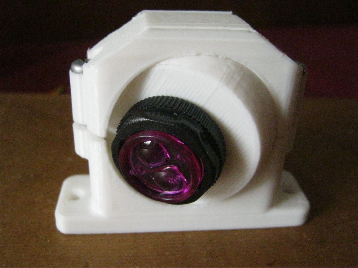 suporte giratorio para sensor de proximidade fotografico de 17mm