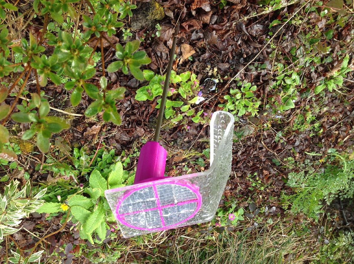 Luz solar do jardim durante todo o ano