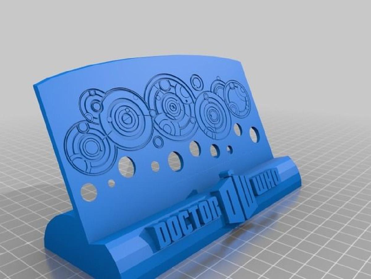 Suporte para tablet do Doctor Who