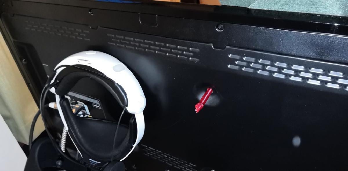 Suporte traseiro da TV (feito para PSVR)