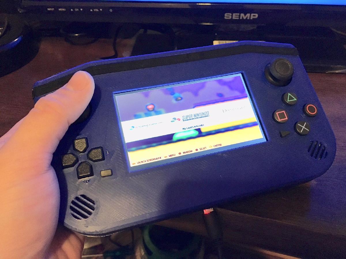 Videogame portatil/console Raspberry Pi