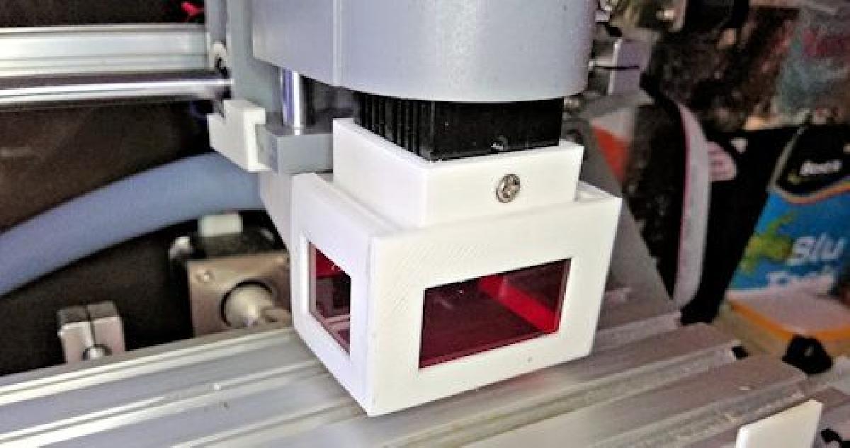 escudo do modulo de laser CNC