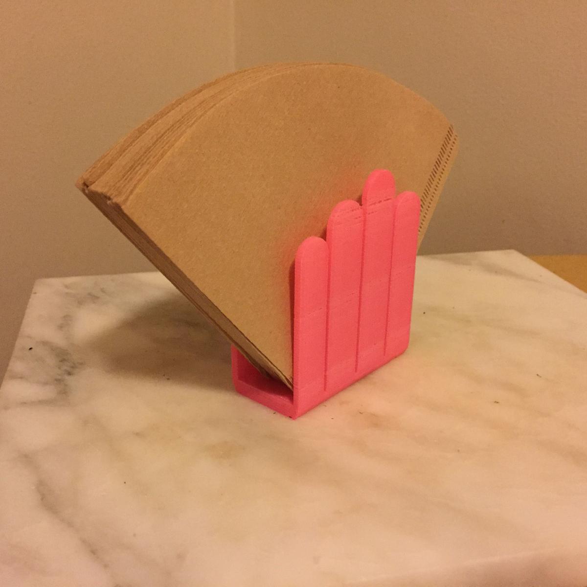 Suporte para Filtro de Cafe Handy #4 Organizador de Bancada