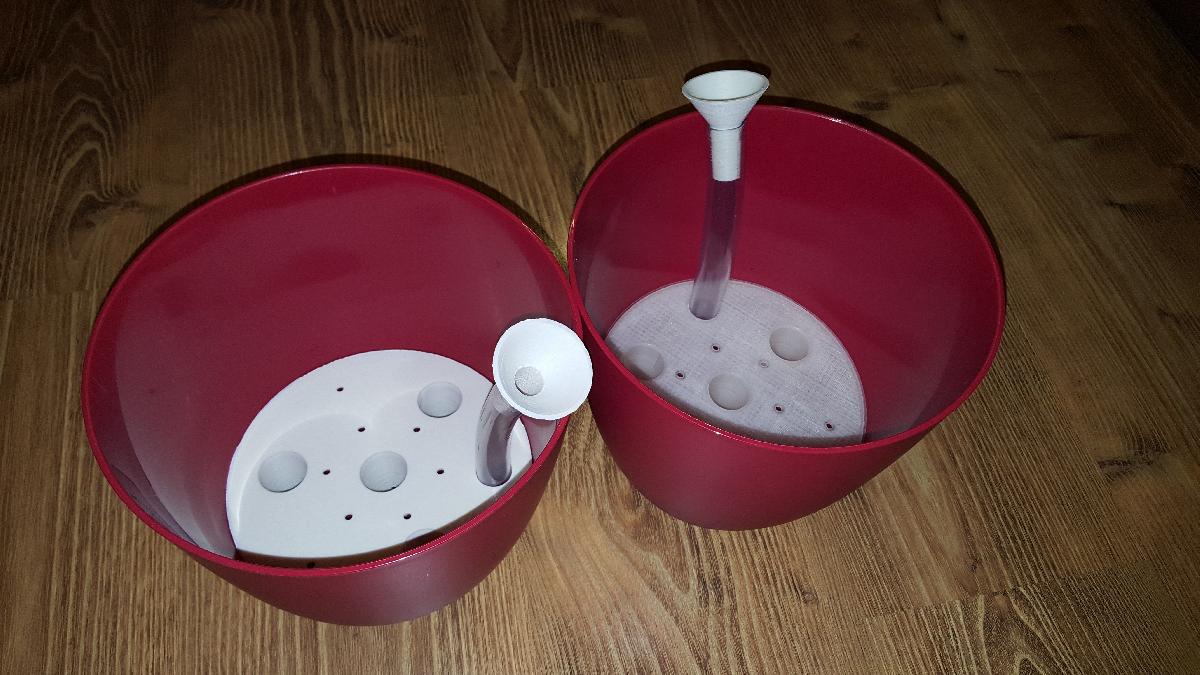 Plantadeira auto regavel