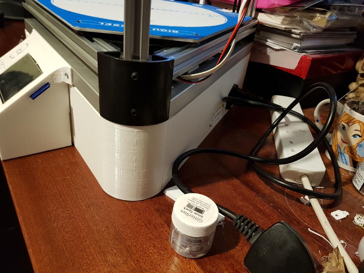 Paineis / paredes de base estendidos para Kossel