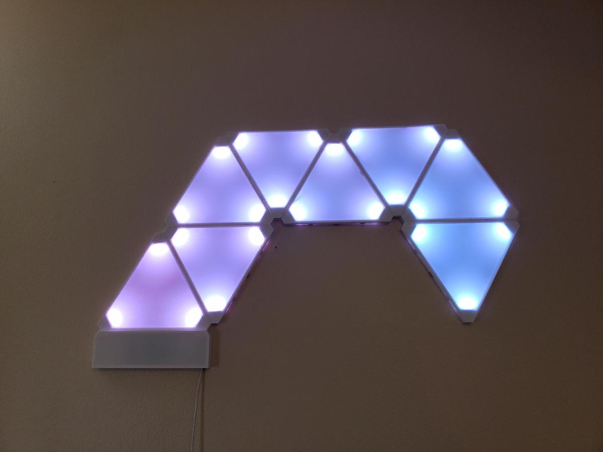 Luzes LED Triangulares Magneticas (Nanoleaf)