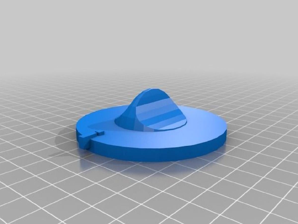 Botao de substituicao rudimentar para um secador de gas GE.