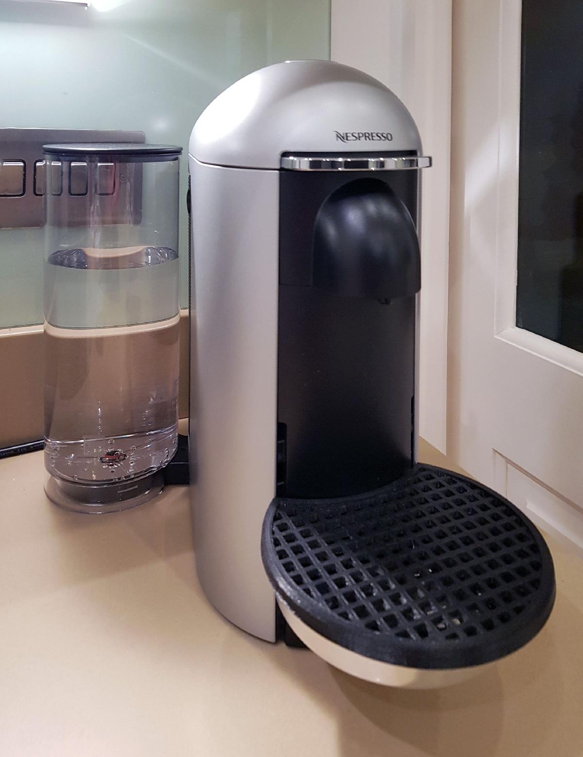 Placa de Drenagem Estendida para Maquina de Cafe Nespresso Vertuo