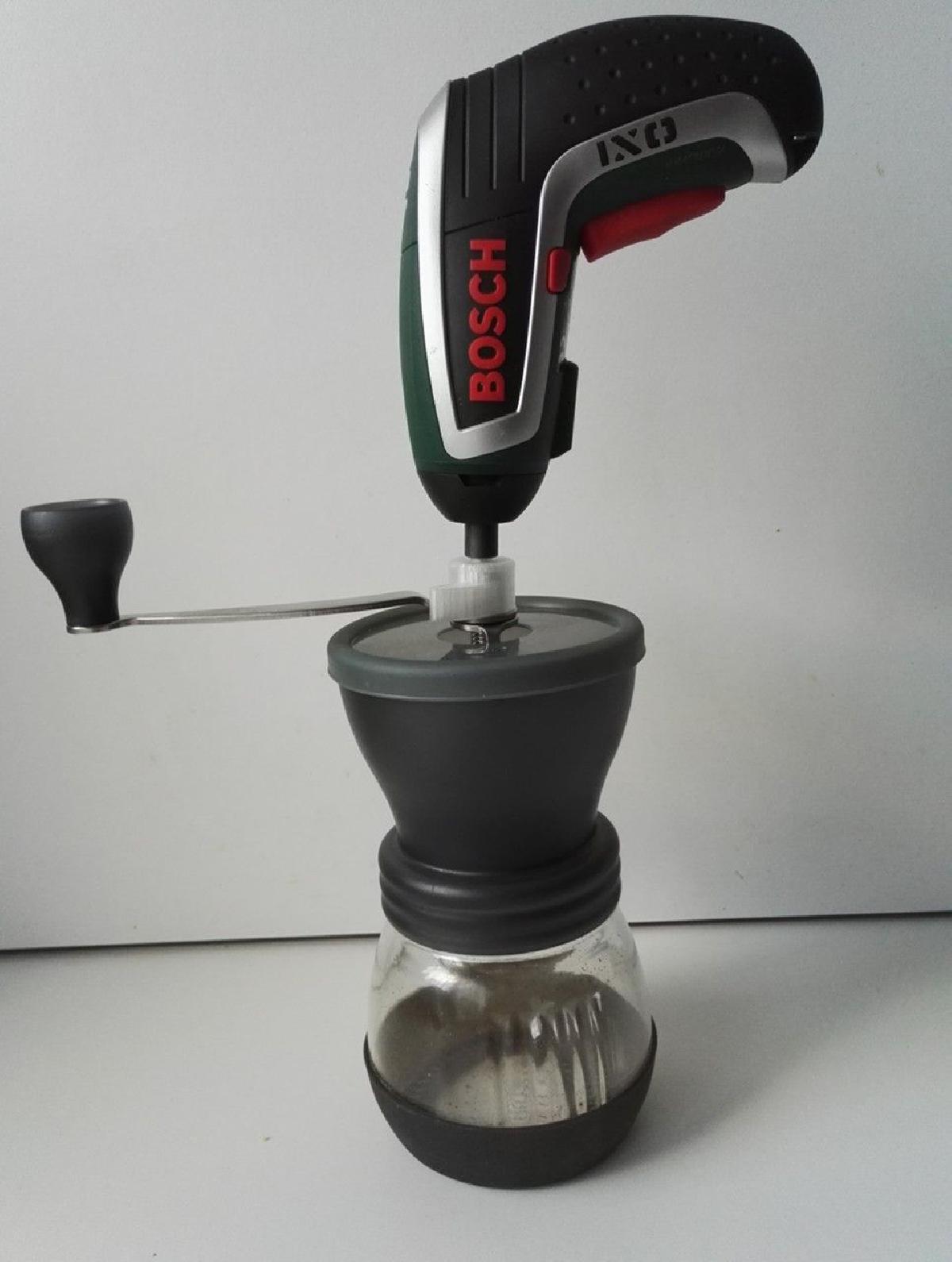 Adaptador de chave de fenda eletrica para moedor de cafe Hario Skerton