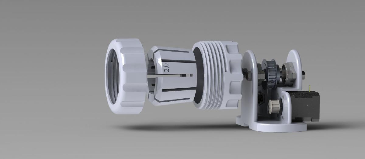 Eixo rotativo 4º para CNC (MPCNC)