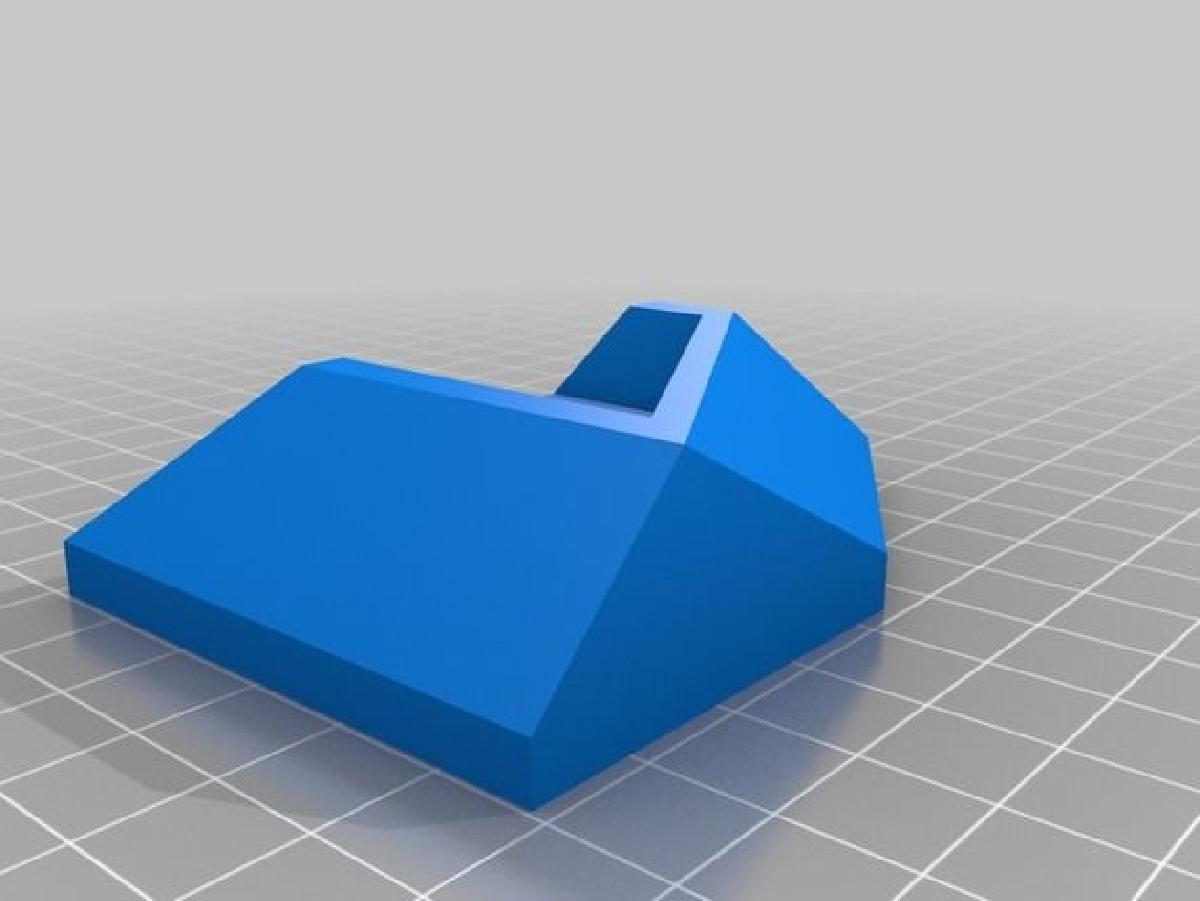Suporte para PS4 Slim com recorte para porta USB e logotipo do PS4