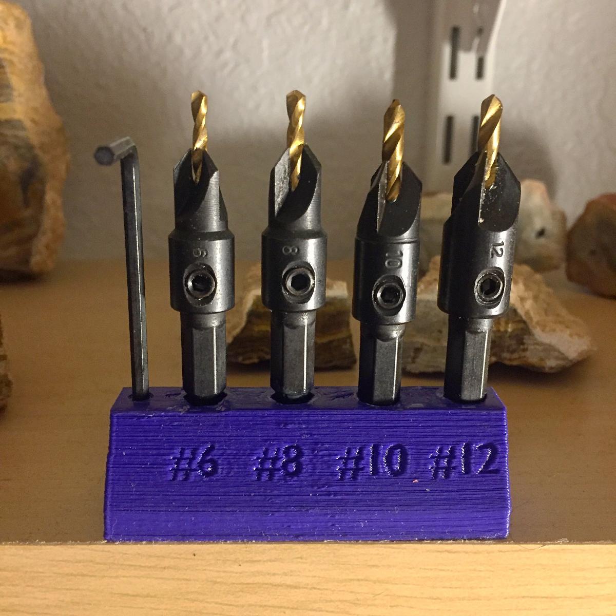 Suporte para brocas de chanfro Ryobi