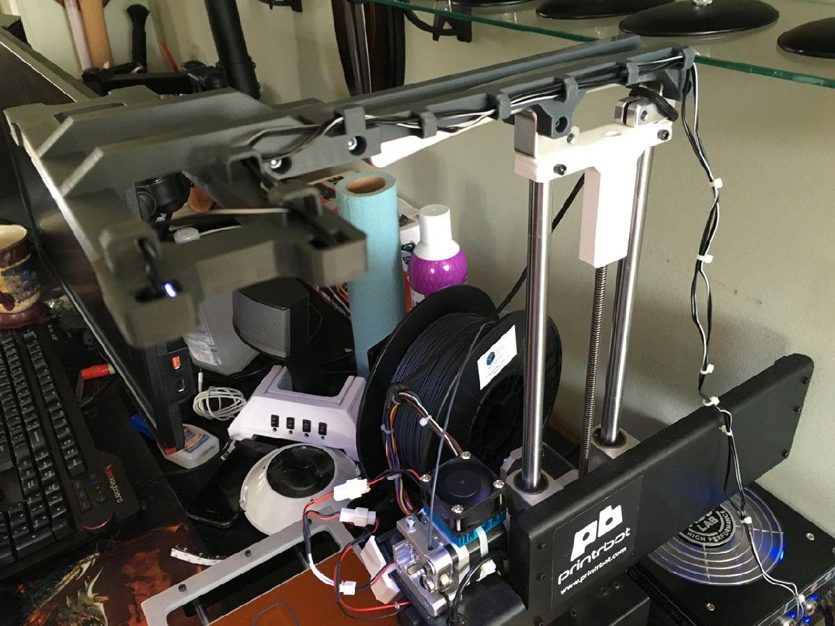 Printrbot Simples Metal Luzes