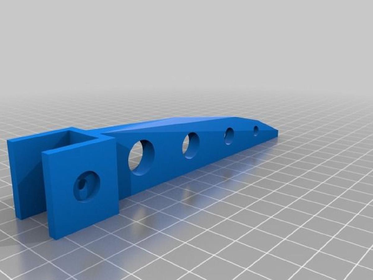 MultiRotor H Quadcopter, 28xx e 35xx GoPro, varios estilos de pernas para tubo quadrado de aluminio de 15,5 mm com fonte OpenSCAD   REMIX