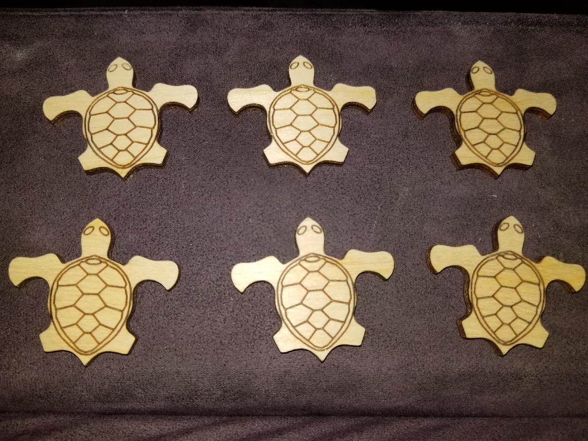 Tartaruga de Azulejos (Corte a Laser)