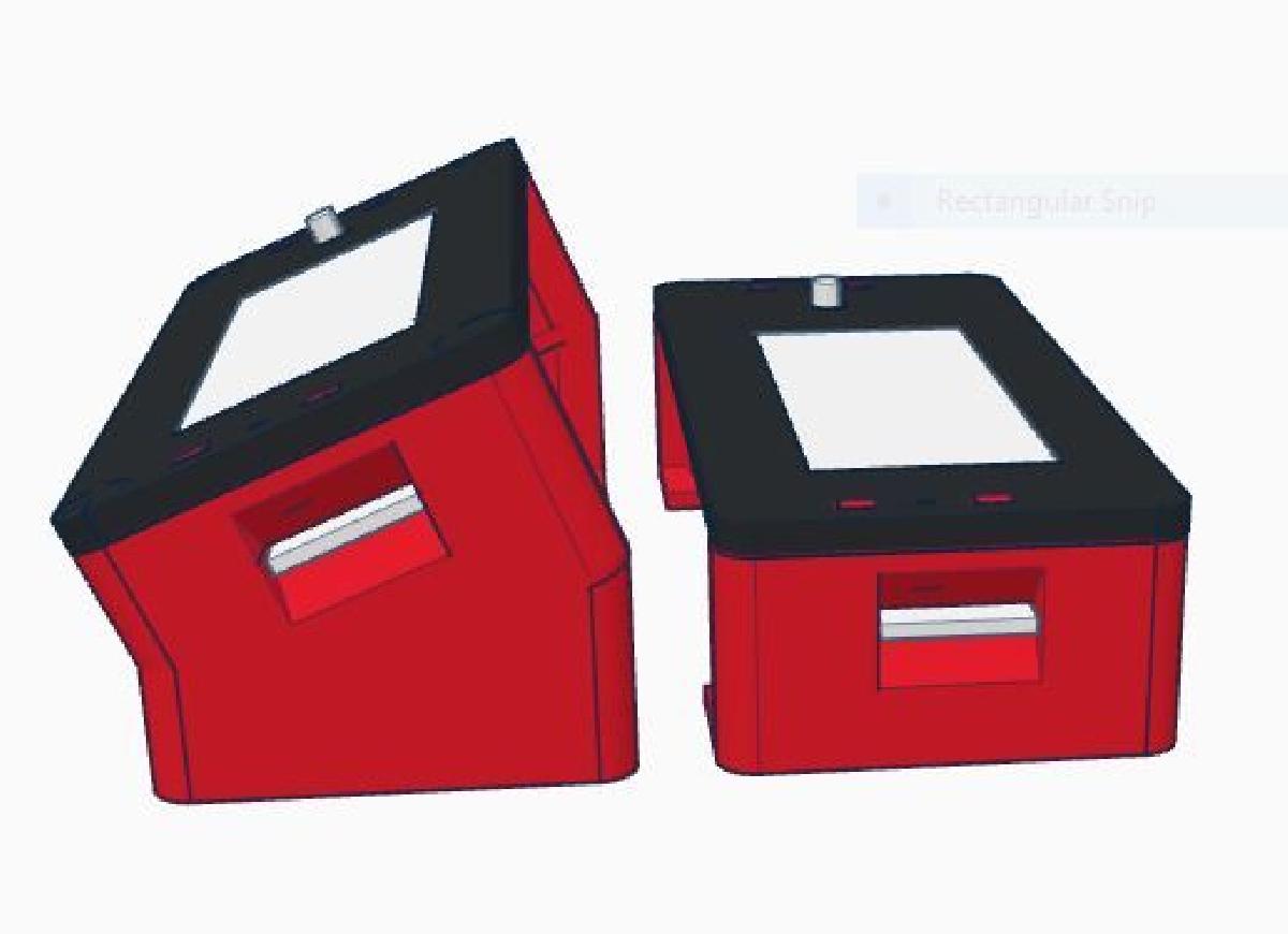 suportes de LCD Geeetech Prusa i3