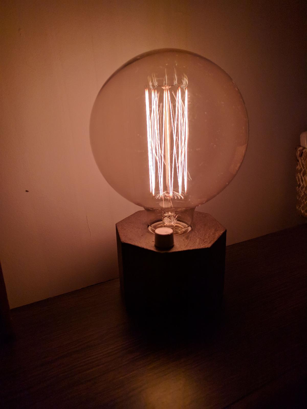 Lampada de Mesa Vintage (E27)