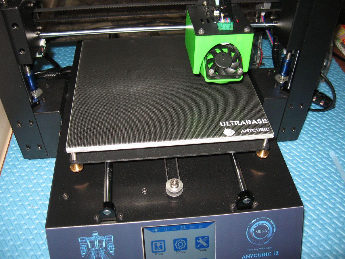 Suporte do ventilador de resfriamento de pecas silenciosas Anycubic i3 Mega