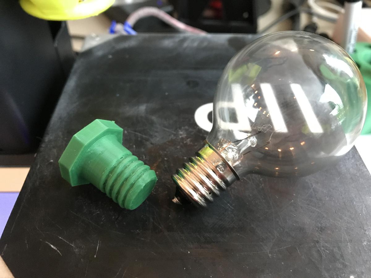 Tampa de soquete de lampada rosqueavel para base E17/C9