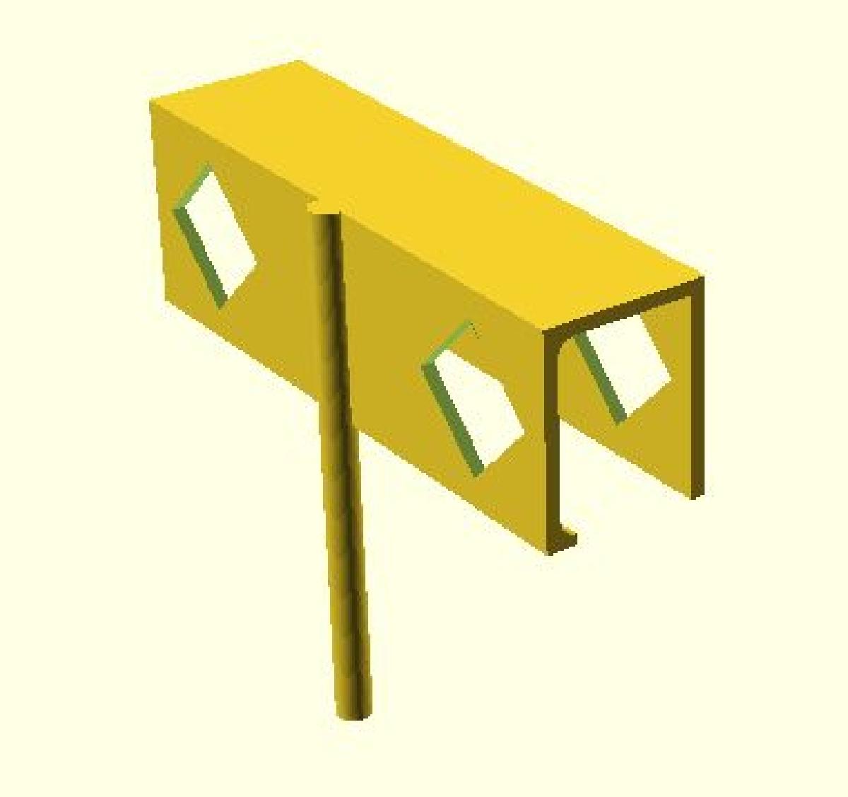 Fechadura de porta dobravel