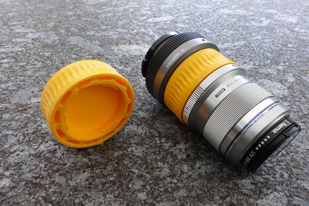 tampa dupla de lente traseira MFT