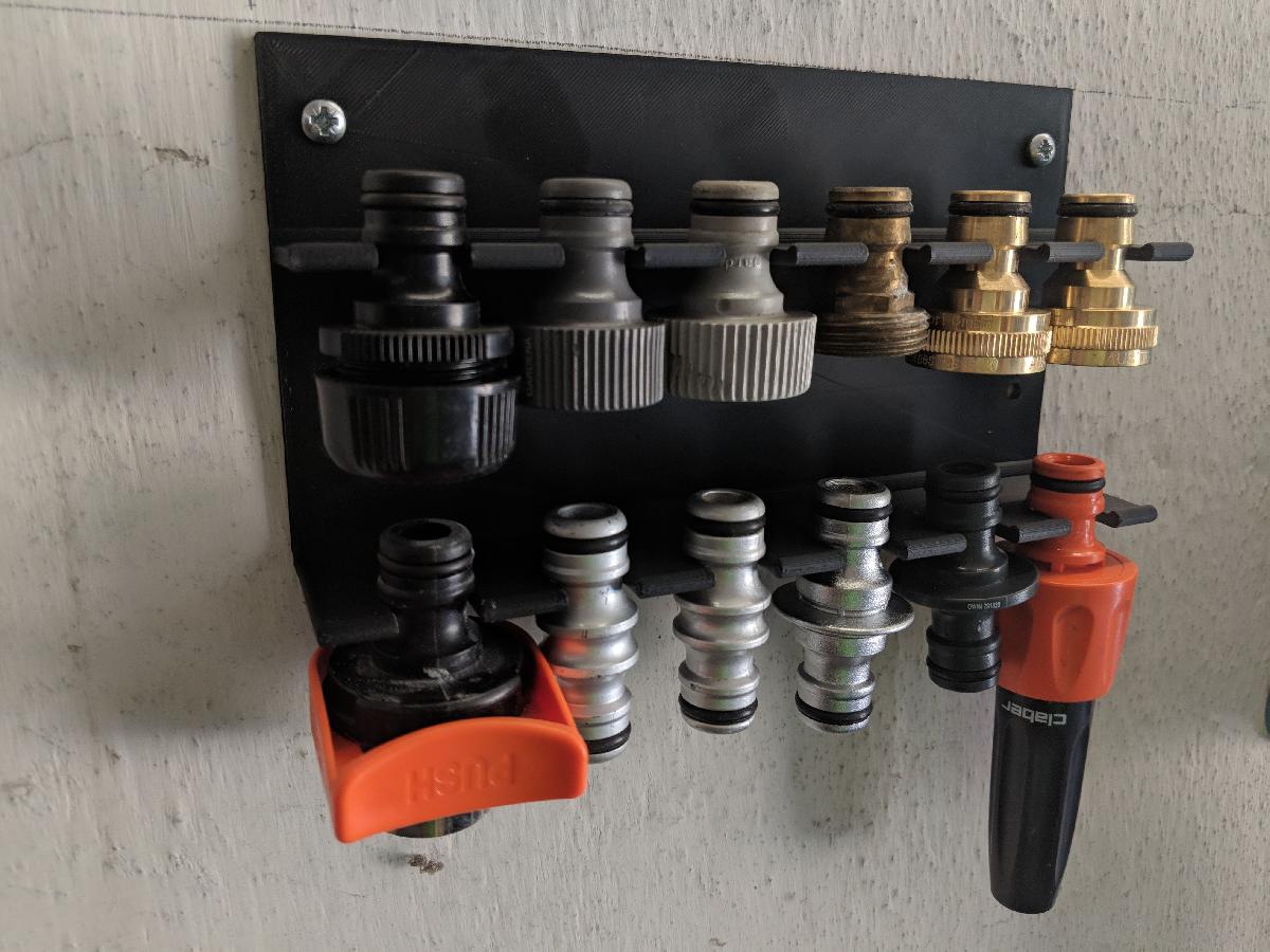Suporte de Ferramentas Gardena (Jardim) suporte para mangueira de agua (Conjunto Completo)