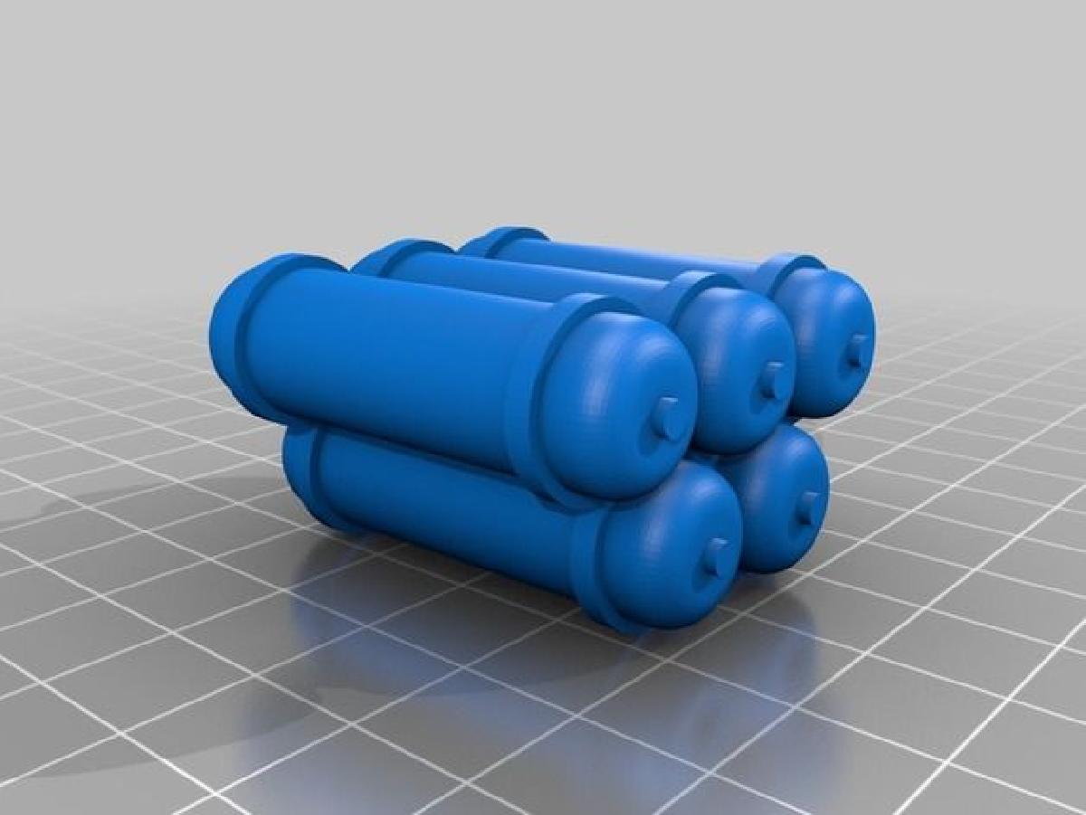 Tanque de pressao para caminhoes Tamiya
