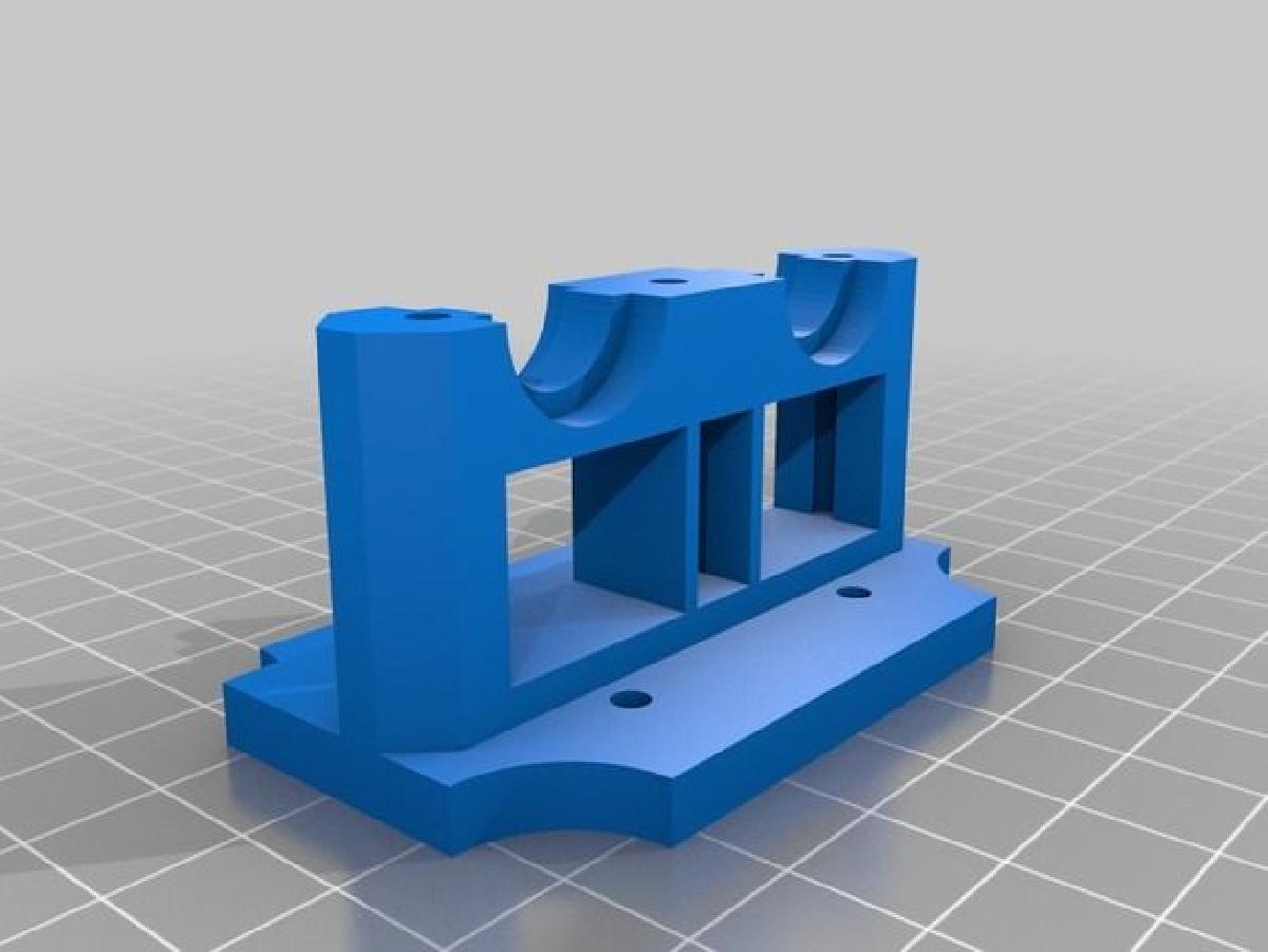 extrusora Bowden dupla para Prusa I3 Geeetech Pro C (e talvez outras!)