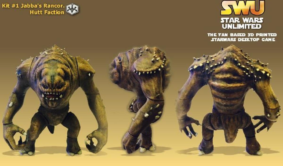 Rancor do Jabba. (figura articulada)