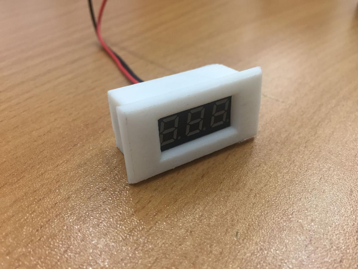 Caixa de Voltimetro Digital Mini de 0,28 Polegadas