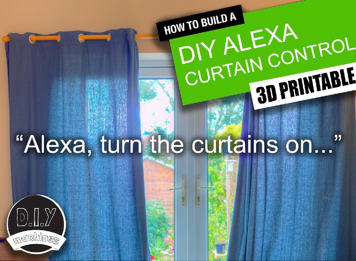 DIY   Sistema de Controle de Cortina Alexa