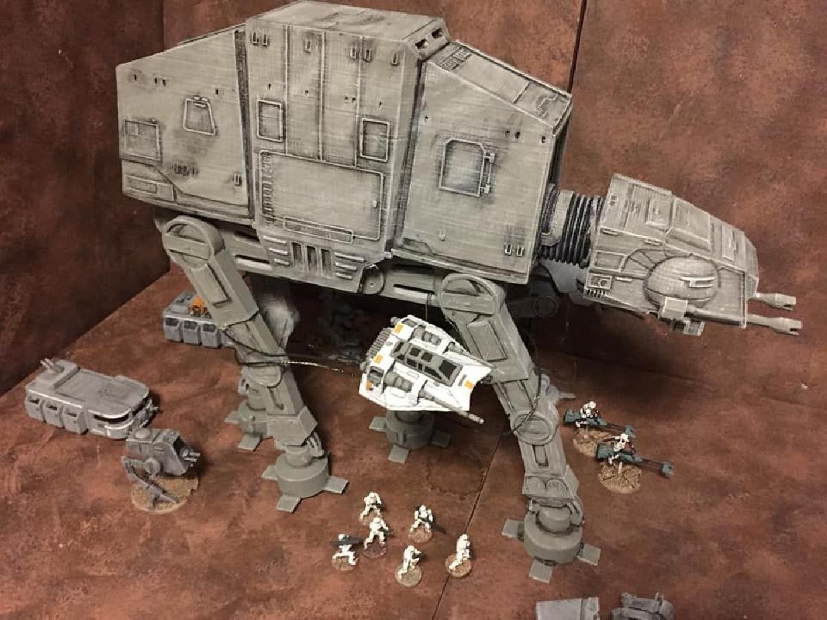 Andador AT AT (escala Star Wars Legion)